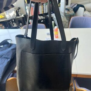 Madewell Black Medium Transport Tote